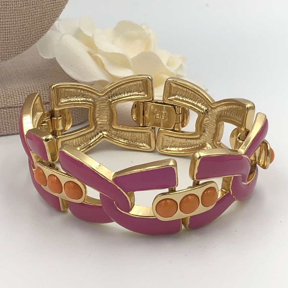 Banana Republic Bracelet Enamel Pink